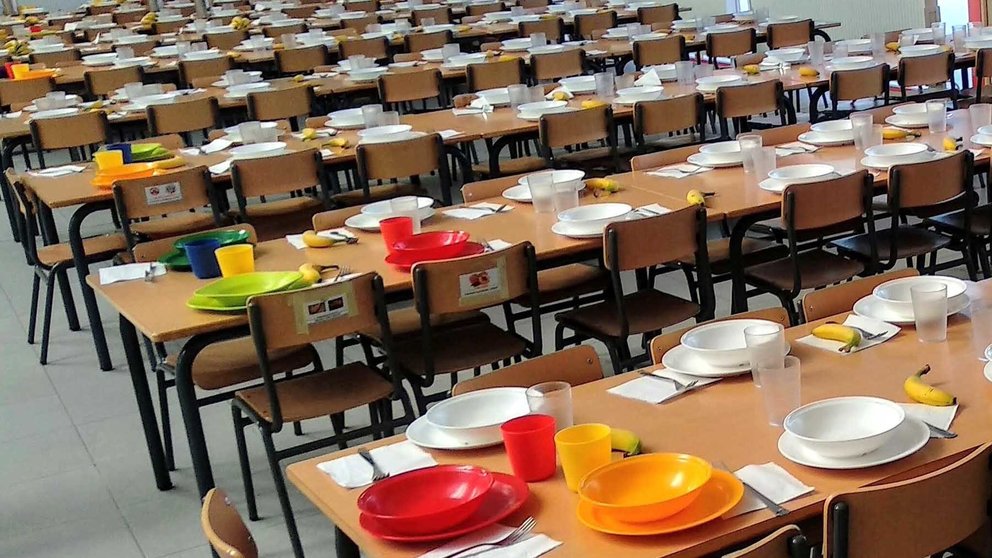 Comedor escolar de una guardería / escuela infantil. EUROPA PRESS