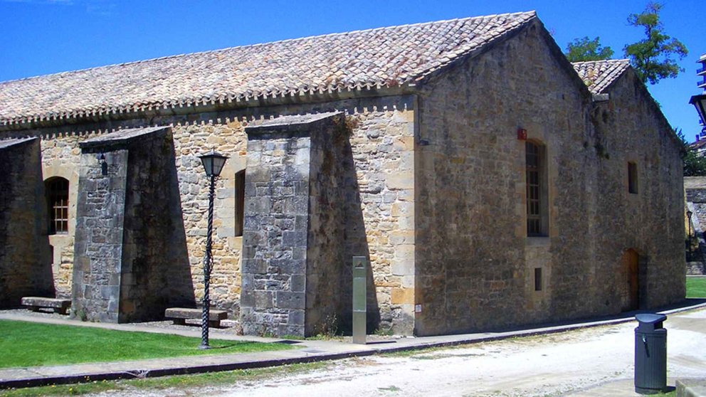 Pabellón mixtos en el interior de la Ciudadela de Pamplona. AYUNTAMIENTO DE PAMPLONA