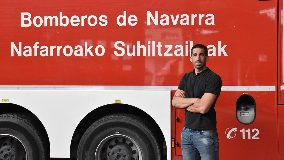 El nuevo director del Servicio de Bomberos de Navarra, Iñaki Elías López. GOBIERNO DE NAVARRA