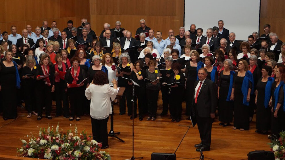 Imagen de archivo del coro del Colegio de Médicos de Navarra. COLEGIO DE MÉDICOS DE NAVARRA