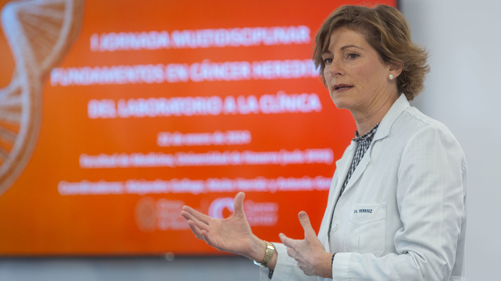 La Dra. Maite Herráiz, directora de la Unidad de Asesoramiento Genético del Cancer Center Clínica Universidad de Navarra. CEDIDA.