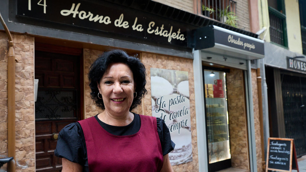 Horno de la Estafeta, en la calle Estafeta 14 de Pamplona. IÑIGO ALZUGARAY