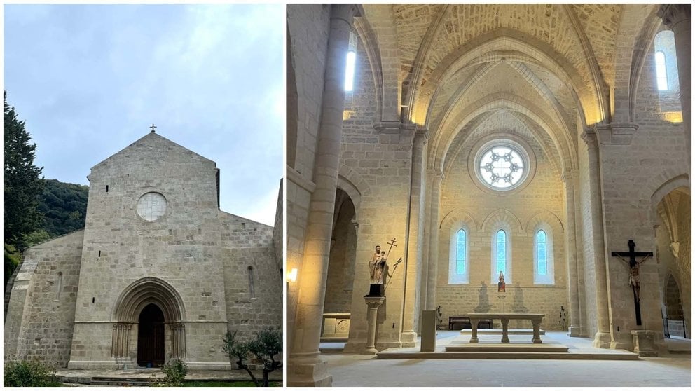 El Monasterio de Iranzu tras su restauración. GOBIERNO DE NAVARRA