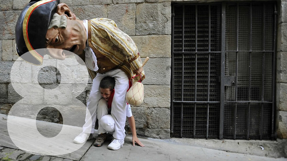 San Fermín 8 de julio. Comparsa de Gigantes y Cabezudos. REUTERS