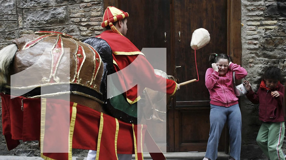 San Fermín 11 de julio. Comparsa de Gigantes y Cabezudos. REUTERS