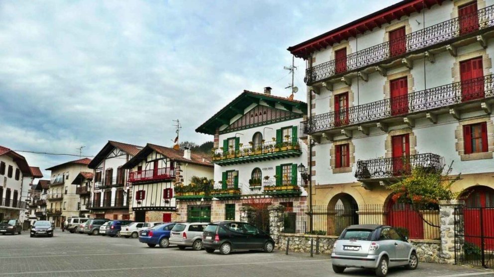 Barrio de Alzate en Bera de Bidasoa. ARCHIVO