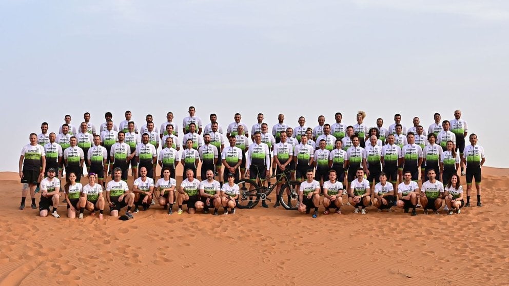 Imagen del equipo Kosner - Saltoki Homen en la Skoda Titan Desert Morocco 2024. KOSNER -SALTOKI HOME