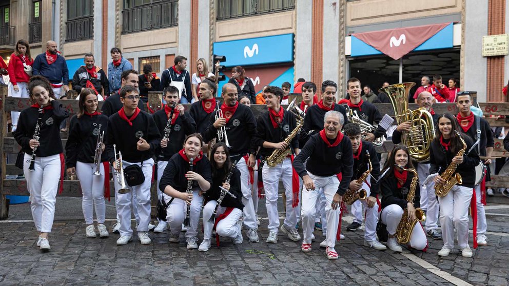 La Banda del Maestro Bravo con Florentino Gallego como director. MAITE H. MATEO