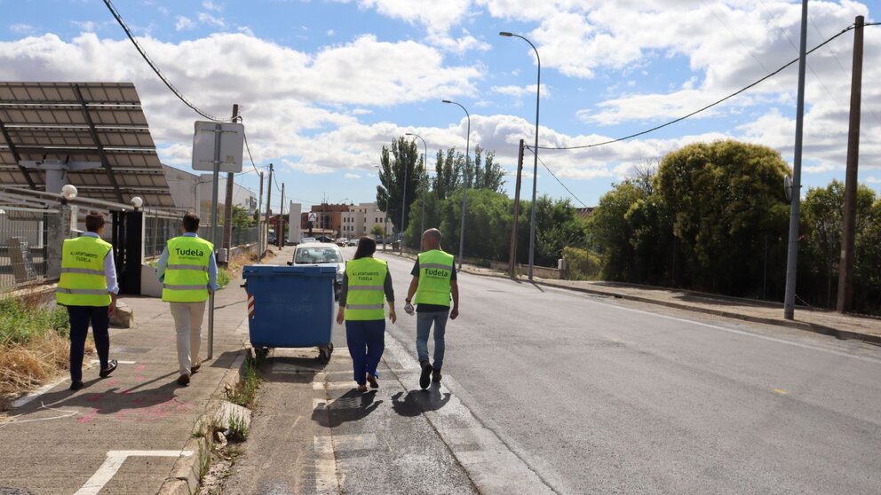 Concluye el asfaltado de los polígonos industriales de Tudela. CEDIDA