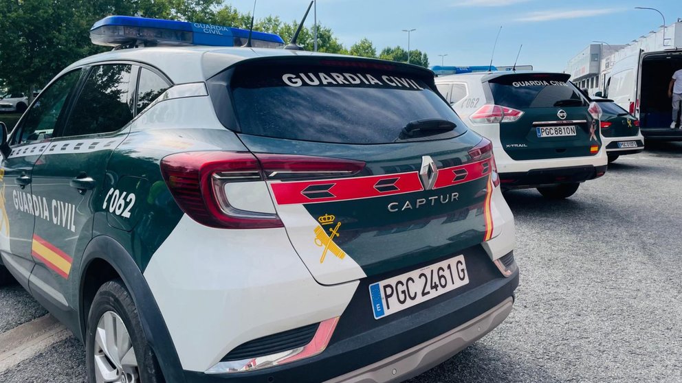 Imagen de archivo de un coche de la Guardia Civil. CEDIDA