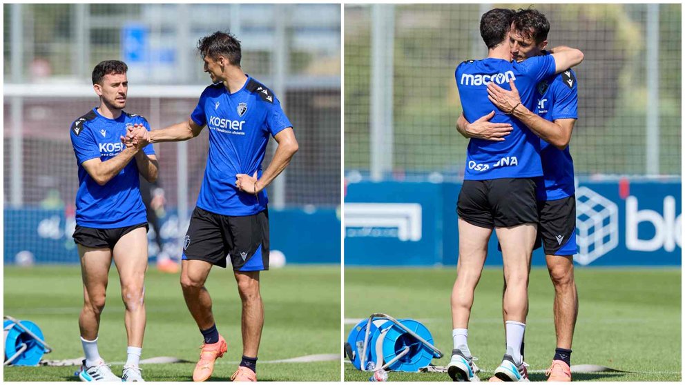 Ante Budmir se incorpora a los entrenamientos de pretemporada de Osasuna tras haber disputado la Eurocopa. OSASUNA