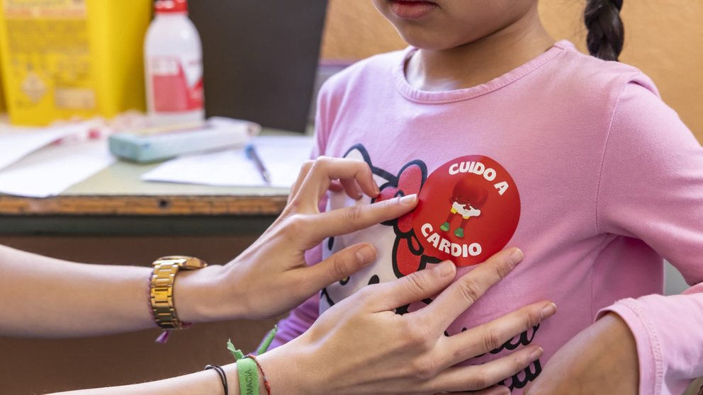 Una de las niñas participantes en el estudio. Fundación SHE