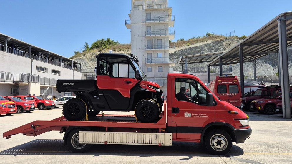 Navarra adquiere dos nuevos vehículos de bomberos especializados para búsqueda y rescate de personas