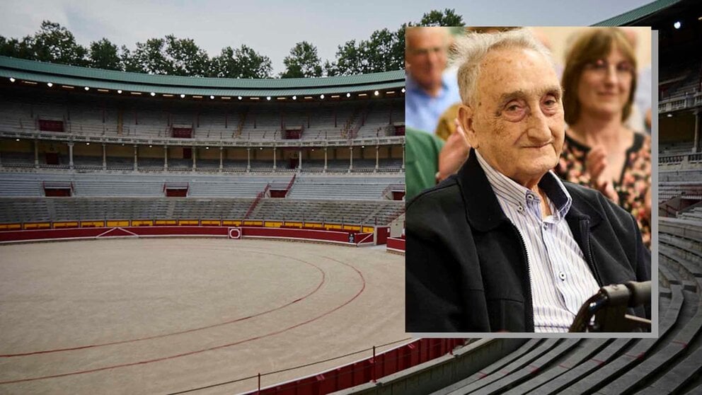 Martín García San Miguel fue reconocido como socio de honor del Club Taurino de Pamplona en 2023. LASAOSA