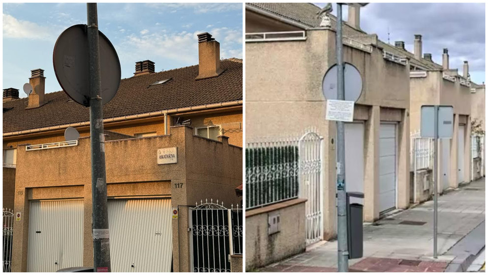 Desaparece en Berriozar la placa que señalaba el lugar donde fue asesinado Francisco Casanova. CEDIDA