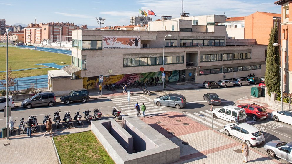 Imagen de archivo de la Casa de la Juventud. AYUNTAMIENTO DE PAMPLONA