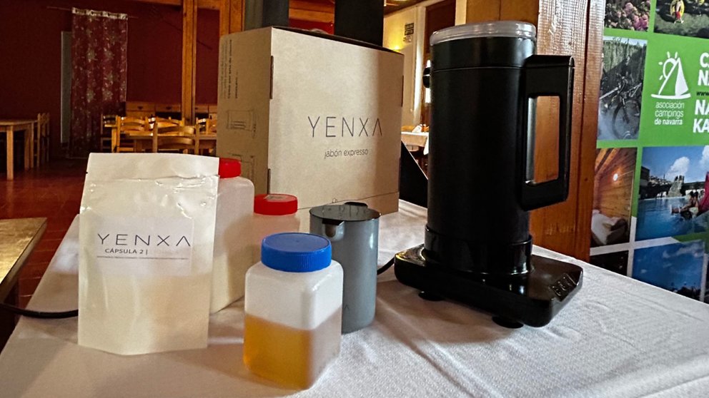 'YENXA', El Innovador Electrodoméstico Que Transforma Aceite Doméstico En Jabón Para Lavadora. CEDIDA