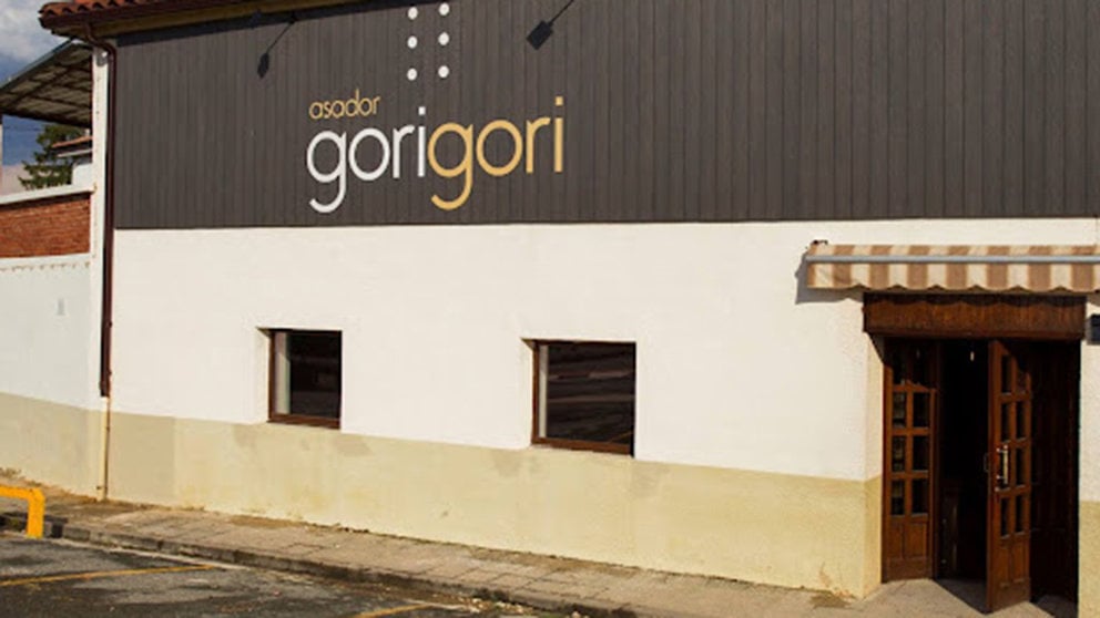 Exterior del asador Gori Gori en la localidad de Villatuerta. AYUNTAMIENTO DE VILLATUERTA