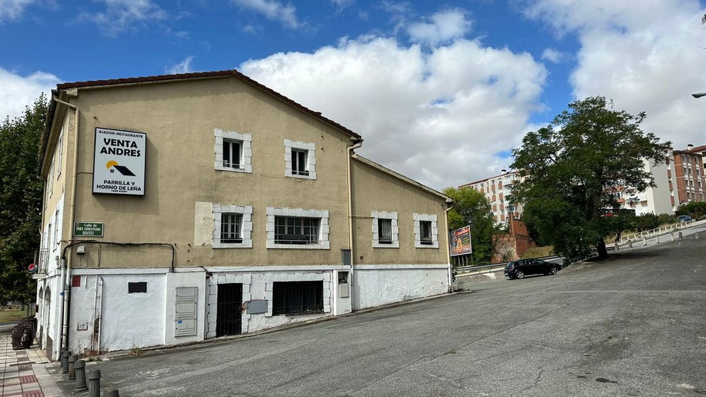 El restaurante Venta Andrés lleva cerrado varios años. NAVARRA.COM