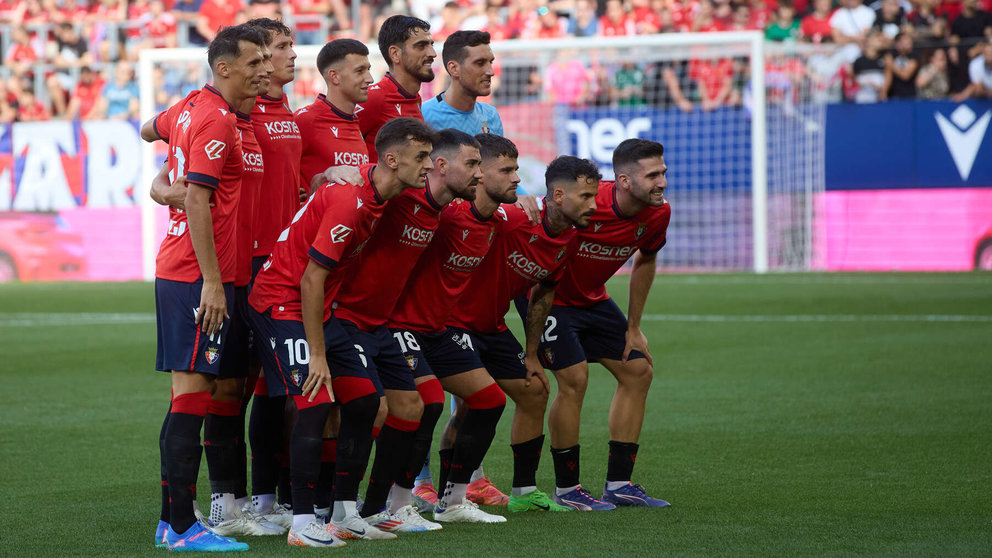 Partido de La Liga EA Sports entre CA Osasuna y CD Leganés disputado en el estadio de El Sadar en Pamplona. IÑIGO ALZUGARAY