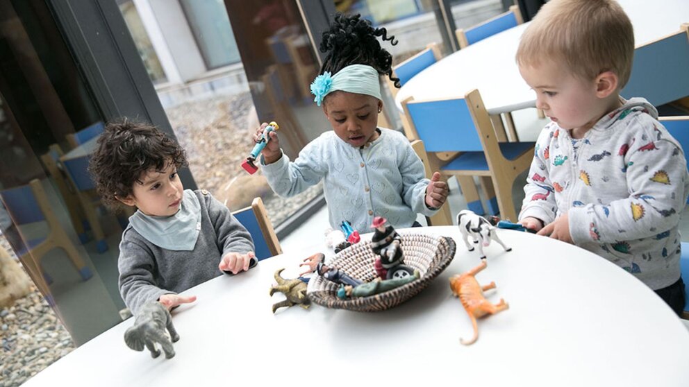 Imagen de archivo de una escuela infantil en Pamplona. AYUNTAMIENTO DE PAMPLONA