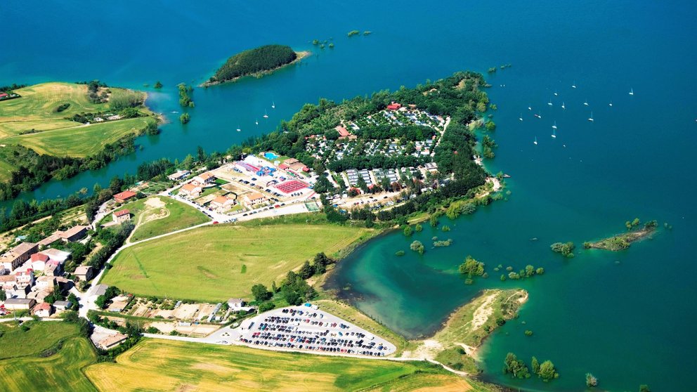 Imagen del Embalse de Alloz. CEDIDA