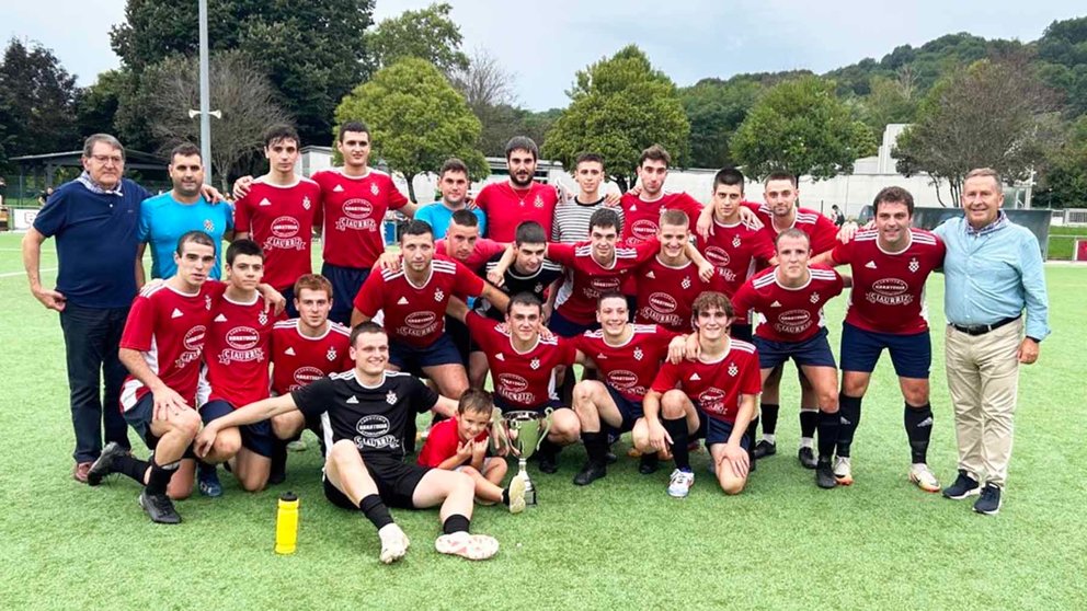 El Baztán de Elizondo jugará la previa de la Copa del Rey. Federación Navarra de Fútbol.