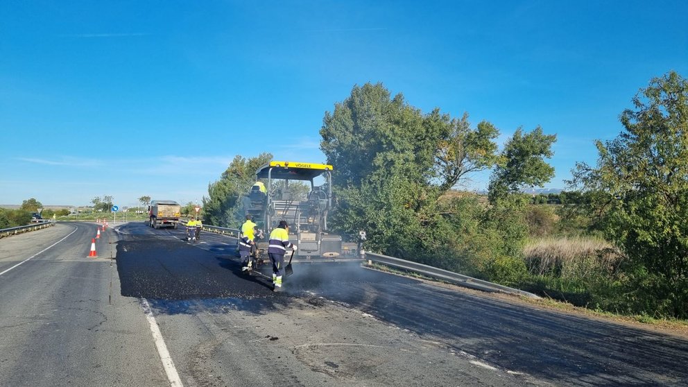 Nueve tramos de carretera en Navarra van a ser renovados. GOBIERNO DE NAVARRA