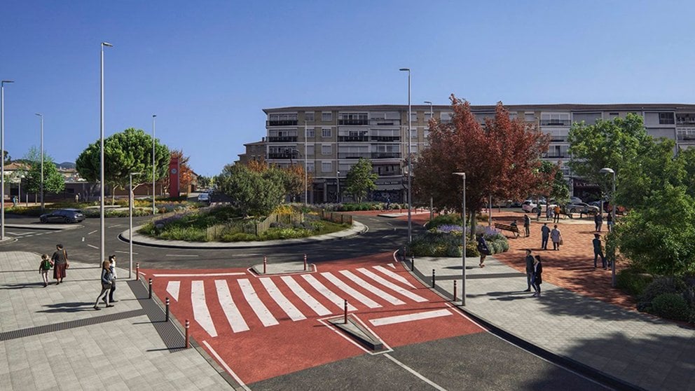 Obras en la Txantrea. - AYUNTAMIENTO DE PAMPLONA