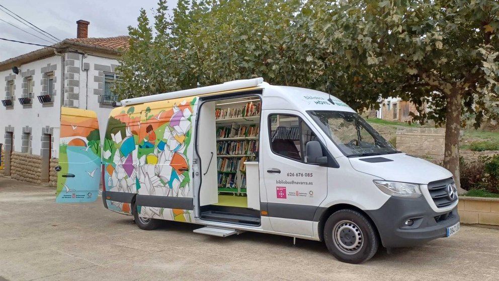 El Bibliobús de Tierra Estella. - GOBIERNO DE NAVARRA