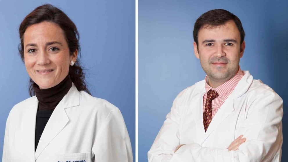 Los doctores Pilar de Castro y Alberto Vieco, psiquiatra y neuropediatra de la Clínica Universidad de Navarra, respectivamente. CLÍNICA UNIVERSIDAD DE NAVARRA