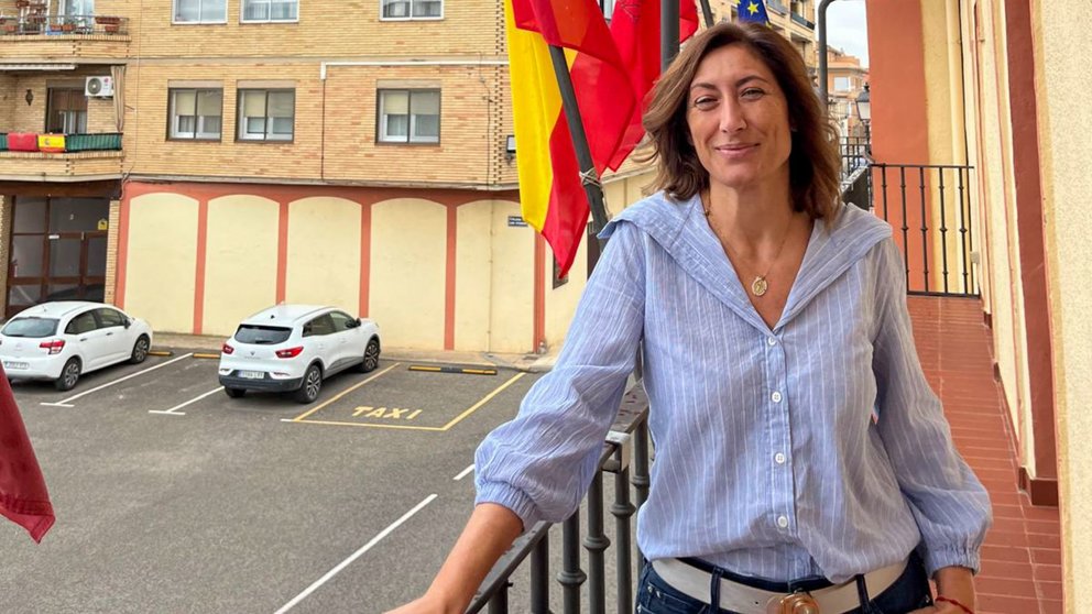 Noelia Guerra, alcaldesa de Castejón. CEDIDA