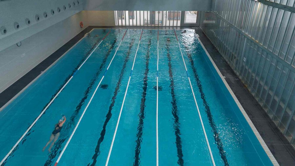 Piscina cubierta del Aquavox San Agustín. AYUNTAMIENTO DE PAMPLONA