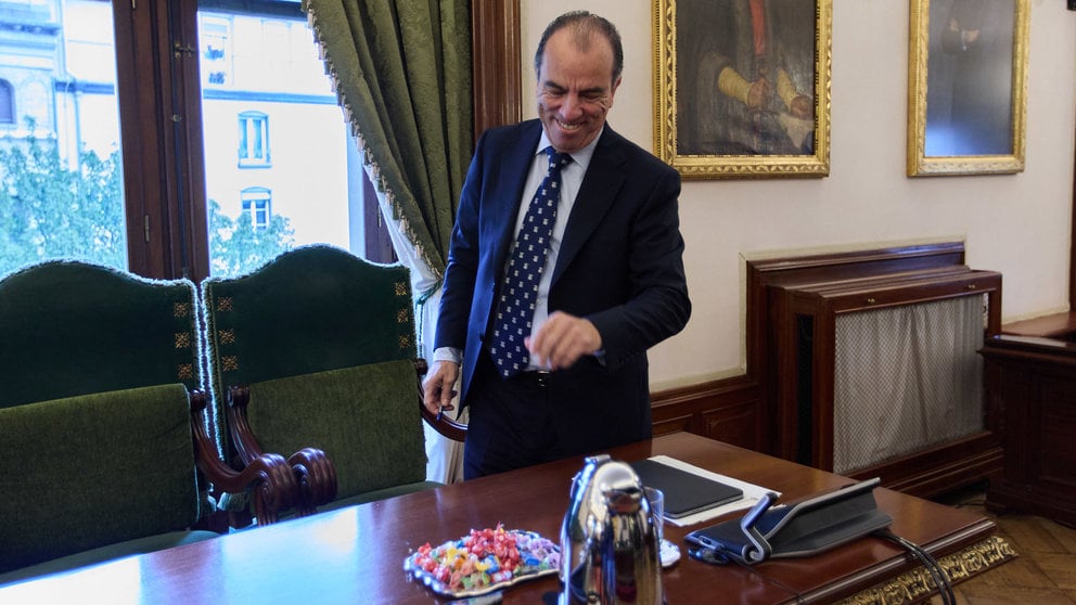 Pleno del Ayuntamiento de Pamplona. IÑIGO ALZUGARAY