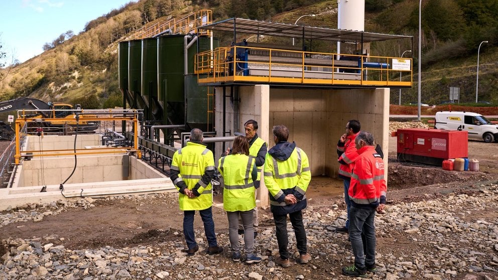 Los avances en las obras de los túneles de Belate. GOBIERNO DE NAVARRA