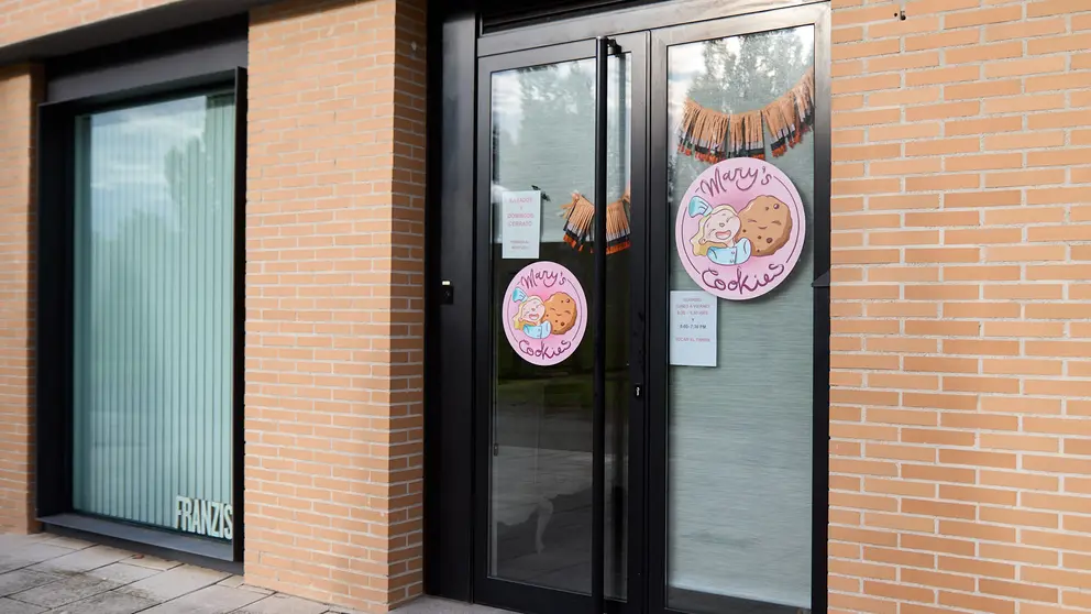 Imagen de archivo del local Mary´s Cookies, en el paseo Santxiki 11 de Mutilva. IÑIGO ALZUGARAY
