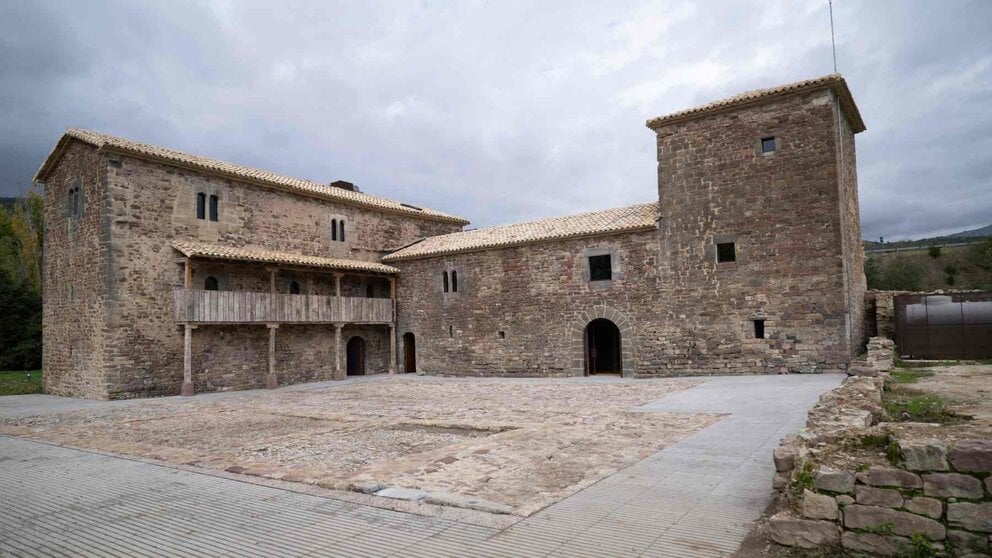 El Palacio de Arce luce así una vez rehabilitado. GOBIERNO DE NAVARRA