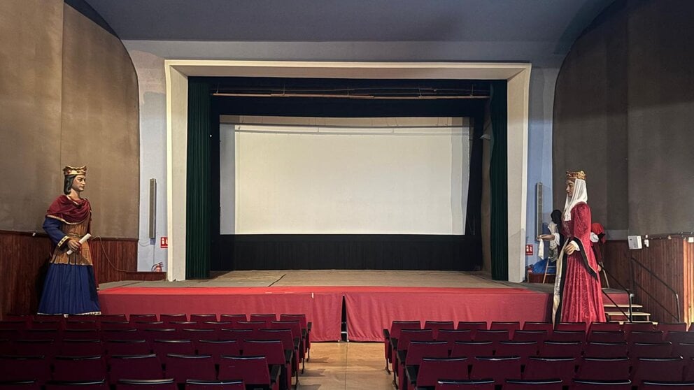 El Ayuntamiento de Fustiñana compra el
antiguo Cine Lux por 160.000 euros para
convertirlo en centro sociocultural y multiusos. CEDIDA