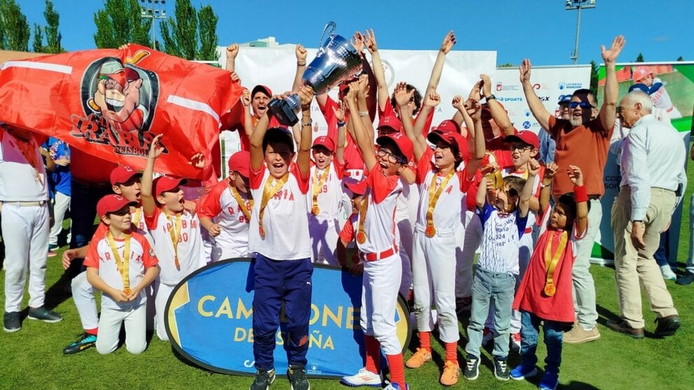 CAD Irabia se adjudica un multitudinario Campeonato de España Sub-11 de béisbol. CEDIDA