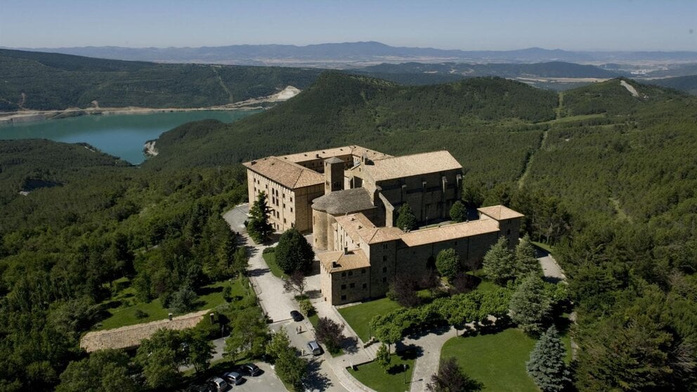 Imagen del Monasterio de Leyre. GOBIERNO DE NAVARRA