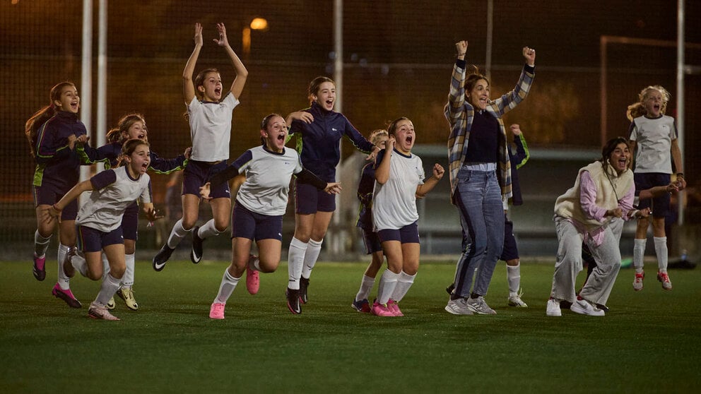 Tercera jornada del Torneo Interescolar de Osasuna con la disputa de la fase previa de la categoría 4º y 3 de Primaria y de la fase previa de la categoría femenina. PABLO LASAOSA