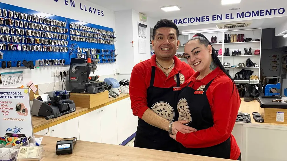 Tienda de reparación de calzado Damar en la avenida de Carlos III 69 en Pamplona. Navarra.com