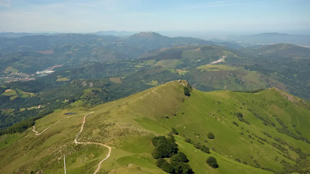 Vista desde el monte Larrun. Willi_bremen