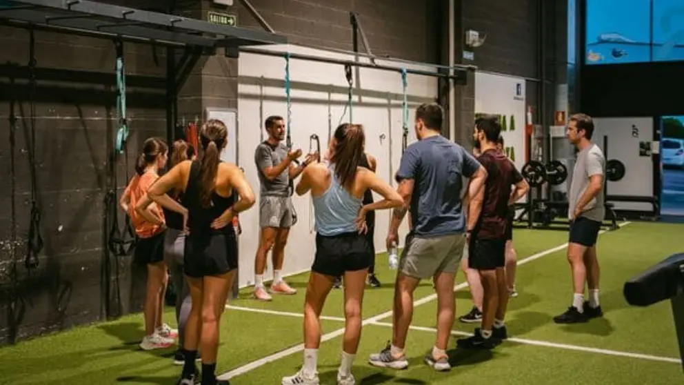 Entrenamiento grupal en Entrena A La Carta. CEDIDA