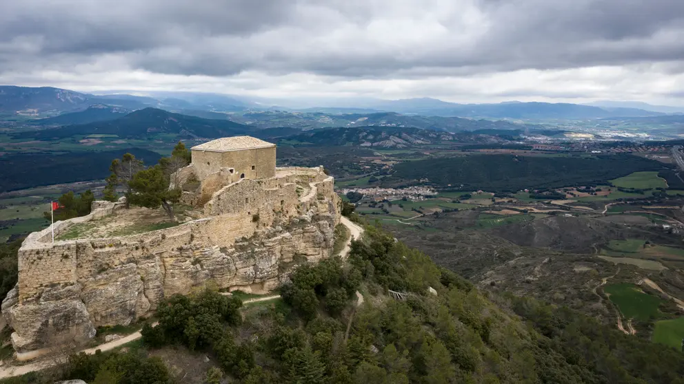 Castillo de Monjardín o Castillo de San Esteban de Deyo en Navarra. Francis Vaquero