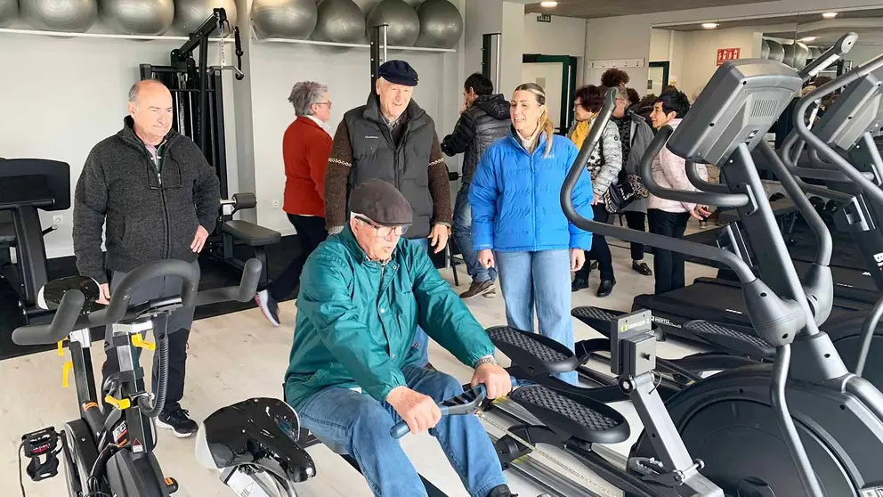 Inauguración del nuevo gimnasio en el polideportivo Ezpeldoia de Murieta. Navarra.com