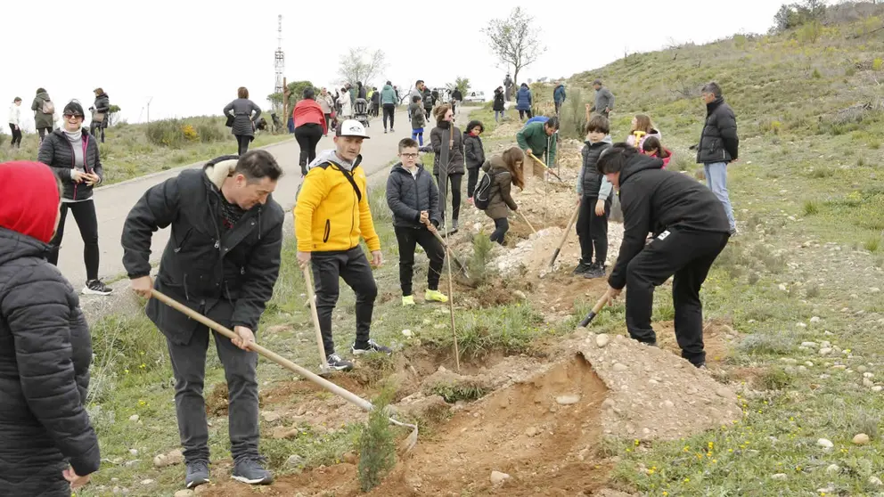 Día del Árbol en Arguedas. AYUNTAMIENTO DE ARGUEDAS