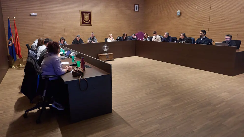 Pleno del Ayuntamiento de Berriozar.