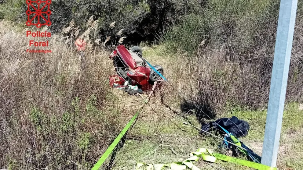Accidente mortal. POLICÍA FORAL