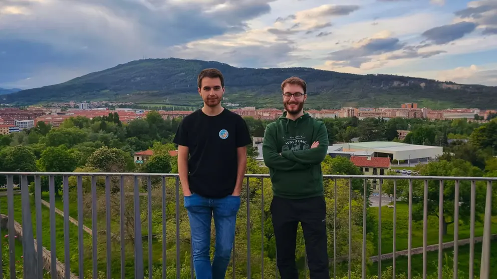 Diego Díez y Martín Zozaya, creadores de la 'app' SelectaMesa. CEDIDA